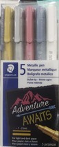 Marker Set-Staedtler Metallic, Adventure Awaits 5/Pack - £14.20 GBP