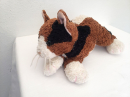 First And Main Jinxsie Flopple Calico Cat Plush Stuffed Animal Kitten Fl... - £31.19 GBP