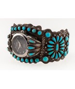 Orologio Cuff In Punto Di Ago Navajo Di F.M. Begay 38Mm Di Larghezza - €639,37 EUR