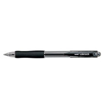 Uni Laknock Retractable Ballpoint Pen 12pcs (Fine) - Black - £27.50 GBP