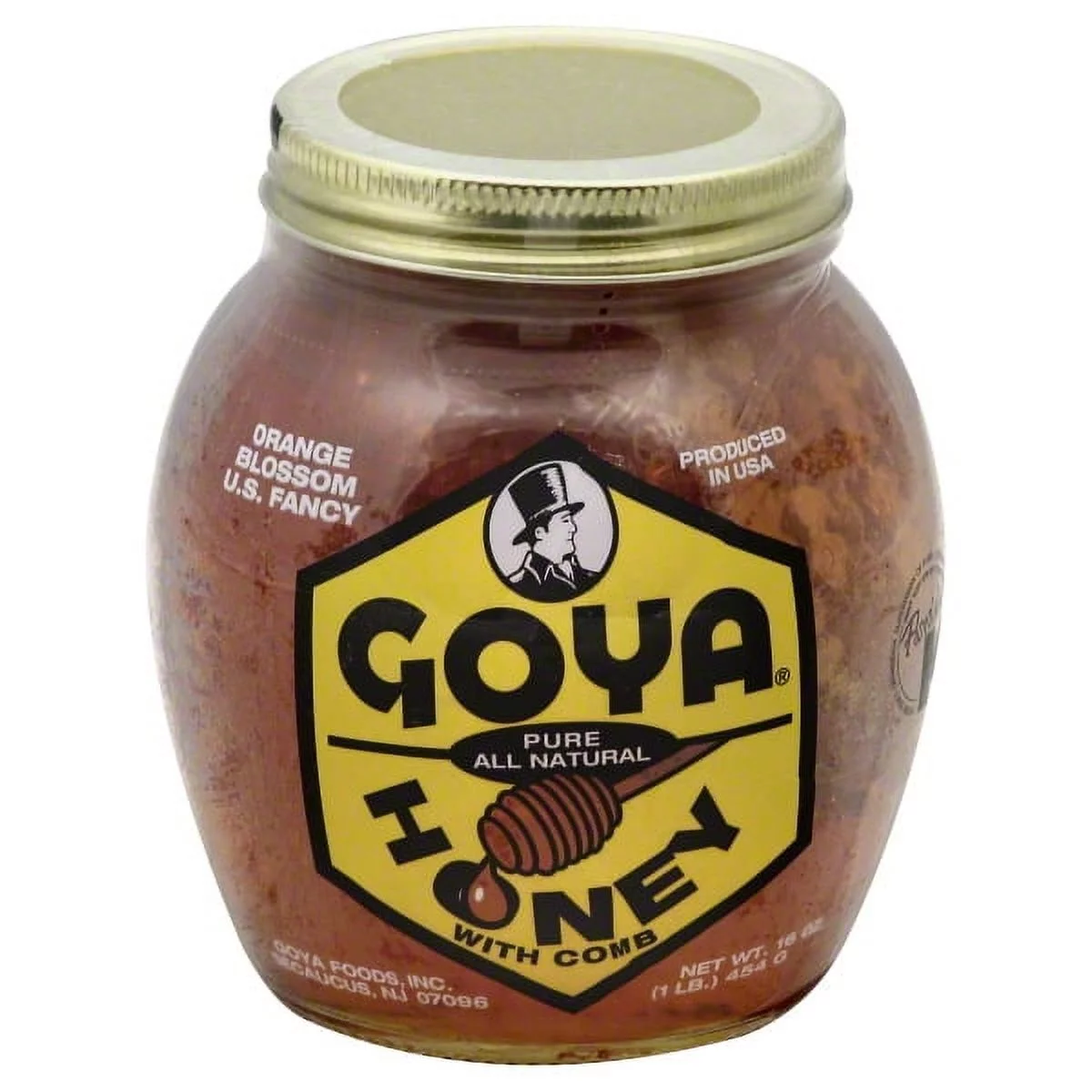Goya Pure Honey with Comb, 16 Oz, Case Of 4 Included - £39.40 GBP