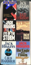 Jack Higgins Hardcover Bad Company  Cold Harbour Flight Of Eagles Edge Of Da  X6 - £22.66 GBP