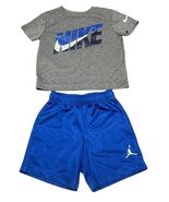Nike Youth Toddler Outfit, Shirt 2t- Shorts 2-3 Years (lot96) - $312.99 MXN