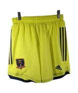 ADIDAS RSL Soccer SHORTS Aeroready Yellow Mens Medium (See flaw) - $640.87 MXN