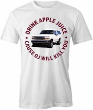 Drink Apple Juice T Shirt Tee Short-Sleeved Cotton Funny Humor S1WCA1012 - £16.58 GBP+
