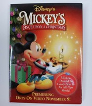 Disney Mickey&#39;s Once Upon A Christmas Promotional  Movie Pin Limited Edi... - $8.75 CAD