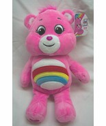 Care Bears Unlock the Magic SOFT PINK CHEER BEAR 10&quot; Plush STUFFED ANIMA... - $341.82 MXN