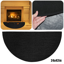 Fireproof Fireplace Hearth Rug Non Slip Protection Mat Floor Flame Resis... - £31.46 GBP