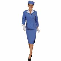 Women&#39;s Vintage/Retro Stewardess Outfit Size S Blue - £236.29 GBP