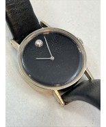 Movado Museum Diamond 14K .585 17j White Gold Wind Up Swiss Ladies Watch - €592,73 EUR