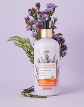 Lavender &amp; Rosemary Hand &amp; Body Lotion 300 ml soft supple cleanse hydrate hands - £27.93 GBP