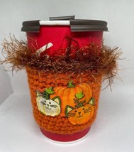 Fall or Halloween Coffee Cozie - $3.50
