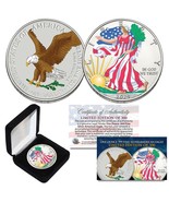 2024 Colorized 2-Sided 1 Oz 999 Silver American Eagle Coin LTD of 300 TY... - $125.85 CAD