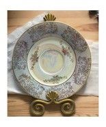 Stylecraft Iridescent Saucer 1250 Gold Trim Porcelain Japan Floral - £9.40 GBP