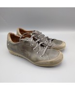 Pikolinos Leather Lace Up Sneakers Women’s EU 37 6.5 - 7 US Gray Brown - $45.77 CAD