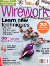 Wirework Magazine Spring 2012 22 Projects, Hammer Stamp Texture Wire, Pr... - $7.50