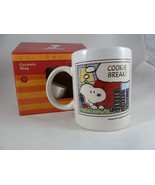 Vintage Snoopy Peanuts Cookie Break Oreos Cup Mug 11 oz - £7.69 GBP