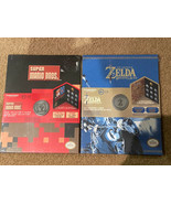 Nintendo Legend of Zelda Breath of the Wild &amp; Super Mario Coin Collector... - £12.46 GBP