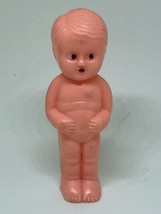 Vintage 3&quot; Hong Kong Doll Plastic Toy Baby - $11.00
