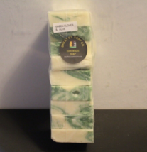 Green Clover Aloe. Handmade soap loaf,  9 precut bars - £15.18 GBP