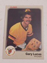 Gary Lucas San Diego Padres 1983 Fleer Card #366 - £0.77 GBP