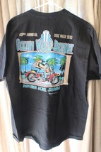Ocean Walk Resort Dayton Beach Bike Week 2002 XL Black Shirt - £6.98 GBP