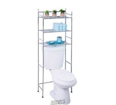 Honey-Can-Do 3-Tier Metal Bathroom Shelf Space Saver BTH-05079 - £29.71 GBP