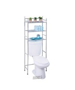 Honey-Can-Do 3-Tier Metal Bathroom Shelf Space Saver BTH-05079 - £29.87 GBP
