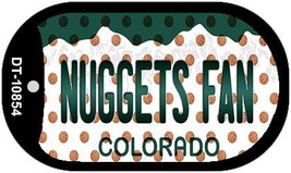 Nuggets Fan Colorado Novelty Metal Dog Tag Necklace DT-10854 - £12.73 GBP