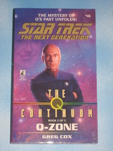 Q-ZONE- STAR TREK THE NEXT GENERATION - THE Q CONTINUUM - BOOK 2 of 3 - $6.99