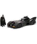 1:24 Batmobile Die-Cast Car w/ 3&quot; Batman Figure - £30.51 GBP