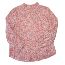 NWT J.Crew Long-sleeve Ruffleneck Top in Liberty® Phoebe Floral Blouse S - £49.55 GBP