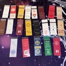 Lot of 20 Vintage Matchcovers Colleges Universities 20 Strike Matchbook ... - $9.49
