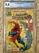 The Amazing Spider-Man #378 CGC 9.4 (2092696002) 6/93 Maximum Carnage pt... - £83.82 GBP