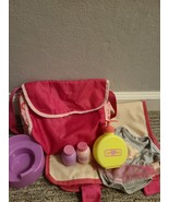 You &amp; Me Baby Doll Diaper Bag with 5 accessories - $15.00
