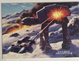 Star Wars Shadows Of The Empire Trading Card #95 Dash Battles At Ats On Hoth - $2.48