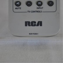 RCA Remote Model #RCR192DA1 - Tested and Working - $19.80