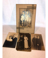4 Old Family Photos 2 are Real Photo Post Cards - £15.65 GBP
