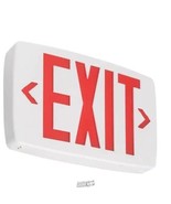Contractor Select LQM Series 120/277-Volt Integrated LED White and Red E... - $91.12 CAD