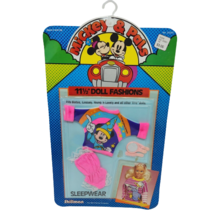 Vintage Woolworth Mickey Mouse &amp; Pals 11 1/2&quot; Fashion Dolls Disney Clothing New - £21.99 GBP