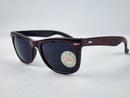 1980&#39;s Coca-Cola Super Dark Sunglasses Black Frames All-over writing adu... - $22.17
