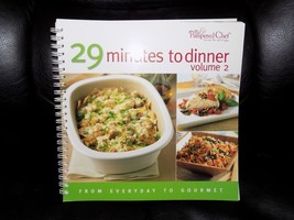 The Pampered Chef  29 Minutes to Dinner Volume 2 Book EUC - £12.25 GBP