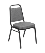 Elegant Gray Fabric Stacking Banquet Chair - HERCULES Series - €86,07 EUR