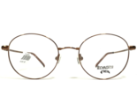 Technolite Flex Eyeglasses Frames TLF602 BR Shiny Brown Wire Rim 48-19-140 - £46.54 GBP