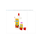 2 Piece Playskool Washable Glue Combo Bottle/Glue Stick in ONE Dries Cle... - £5.20 GBP