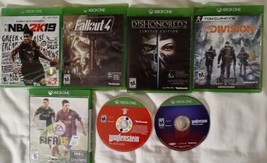 Lot Of 7 Microsoft Xbox One Games - Tom Clancys The Division, Fallout 4,FIFA15.. - £35.17 GBP