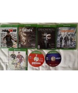 LOT OF 7 Microsoft Xbox One GAMES - Tom Clancys The Division, FALLOUT 4,... - £35.85 GBP