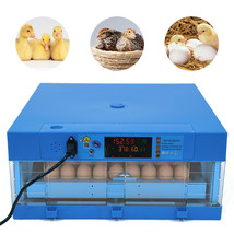 Chicken Quail Chick Hatcher Incubators Automatic Egg Incubator For Hatch... - £135.78 GBP