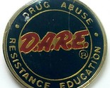 Vtg D.A.R.E. DARE Drug Abuse Drug Abuse Resistance Education Metal Lapel... - $10.64