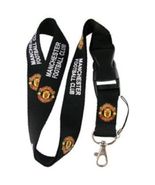 Universal Manchester United Lanyard Keychain ID Badge Holder Black - £6.38 GBP